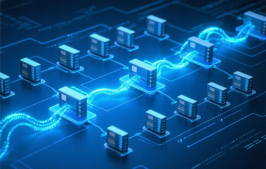 计划数据系统技术架构流程示意